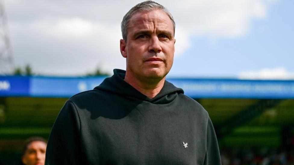 Michael Duff before a Wycombe Wanderers game
