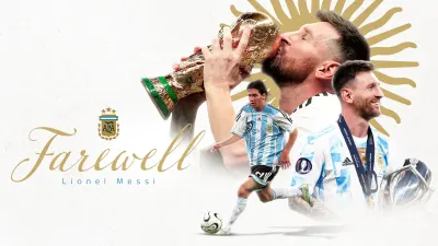 Messi ends Argentina career with goal on emotional night
