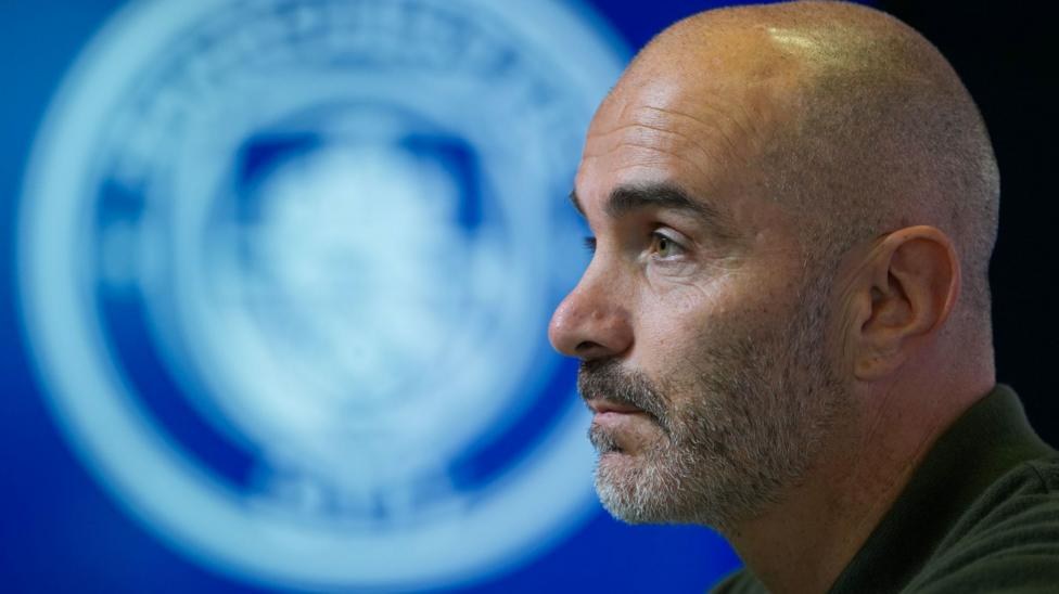 Manchester City manager Enzo Maresca watches a match from the touchline